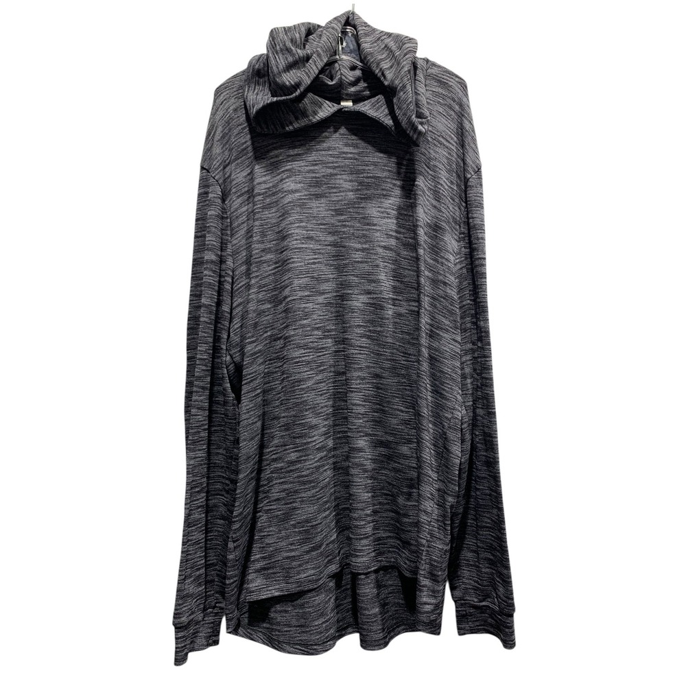 Lululemon Men's Long‎ Sleeve Casual Athletic Pullover Top Size L Heathered Gray